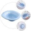 DOITOOL Sitz Bath Plastic Toilet Seat Basin for Postpartum Care Squat Basin Wash for Pregnant Women and Bidet Users view 4