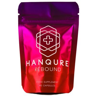 Hanqure Rebound, Includes Vitamin B1, B6, B12, & C, Magnesium + Rosemary Leaf Extract | Food Supplement, 40 Vegan Capsules, Made in The UK