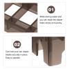LALAFINA Comb Organizer Plastic Organizer Comb Storage Case for Hair Tools Box for Haircut Skinfade and Clipper Guide view 2