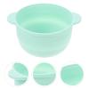 Beaupretty 3pcs Silicone Wax Bowl Melting Pot for Hair Removal Wax Melting Pot Warm view 2