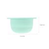 Beaupretty 3pcs Silicone Wax Bowl Melting Pot for Hair Removal Wax Melting Pot Warm view 4