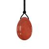 45X30mm Drilled Yoni Egg 16 Natural Materials Jade Eggs Massage Ball for Female Kegel Exercise,Redstone Eggs view 1