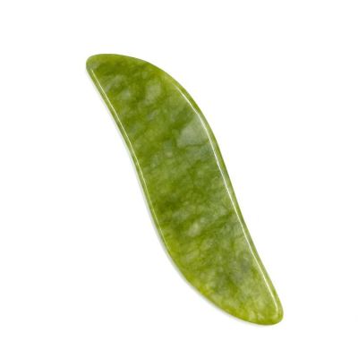 Natural Jade Gua Sha Scraper Board Massage Rose Quartz Jade Guasha Stone,03