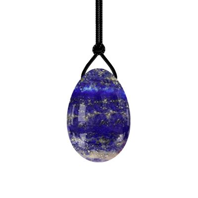 40X25mm Drilled Kegel Balls 16 Types Natural Jade Eggs Massage Ball Kegel Exercise Yoni Eggs,Lapis Lazuli Eggs