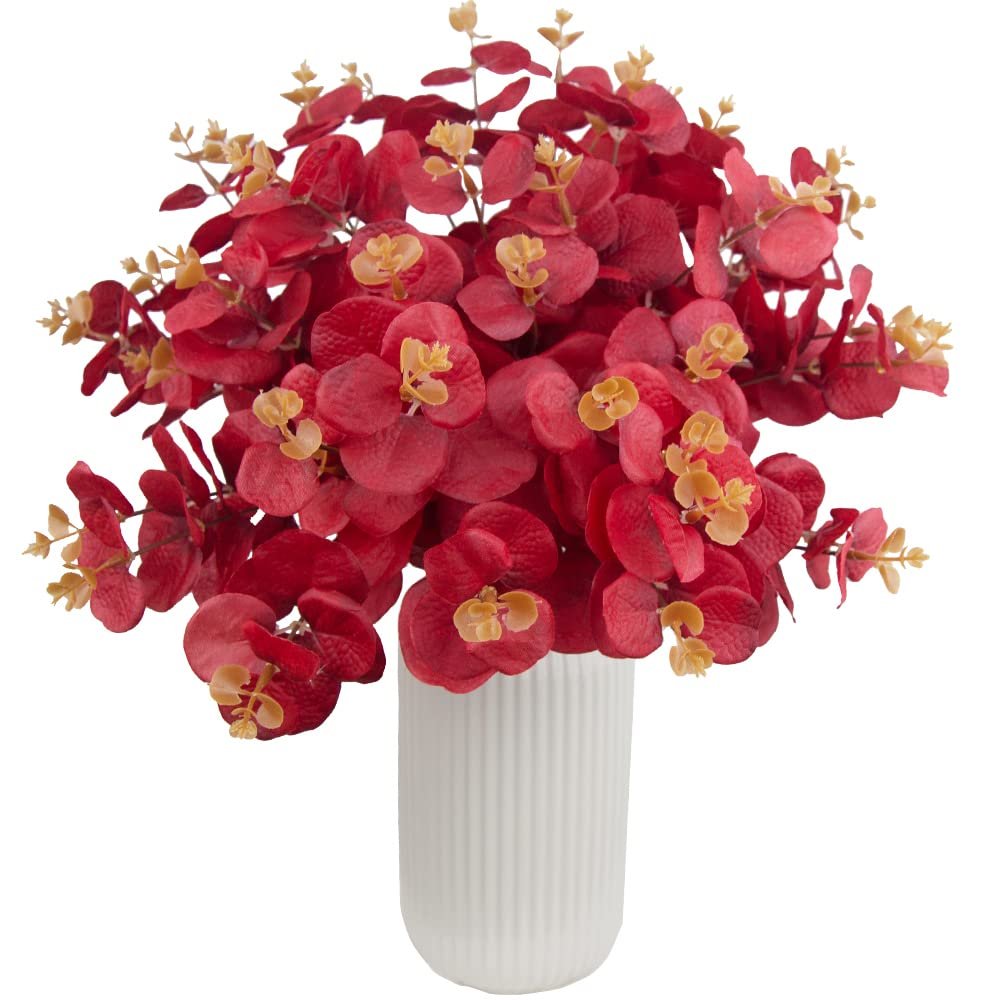red Eucalyptus Leaves