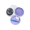 Aligner and Retainer Case, YOUYA DENTAL 1PCS Solid Orthodontic Aligner Retainer Case Denture False Box, Mouthguard Case Holder Protective Case without Mirror for Oral Care Dentisty-White view 4
