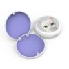Aligner and Retainer Case, YOUYA DENTAL 1PCS Solid Orthodontic Aligner Retainer Case Denture False Box, Mouthguard Case Holder Protective Case without Mirror for Oral Care Dentisty-White view 1