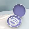 Aligner and Retainer Case, YOUYA DENTAL 1PCS Solid Orthodontic Aligner Retainer Case Denture False Box, Mouthguard Case Holder Protective Case without Mirror for Oral Care Dentisty-White view 4