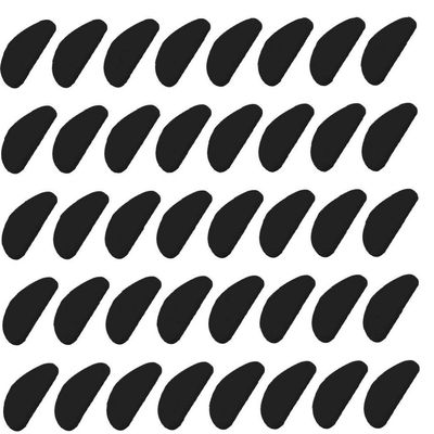 Fituenly Anti-slip Glasses Nose Pads 40pcs Soft Foam Glasses Nose Cushion Self-adhesive Nose Pads for Eyeglasses Sunglasses