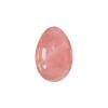Undrilled Yoni Eggs 45X30mm Natural Rose Quartz Massage Egg Obsidian Crystal Jade Eggs Kegel Exercise Massage Ball,Rose Quartz Eggs view 1