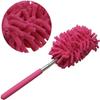 Duffy Extendable Telescopic Magic Microfibre Cleaning Feather Duster Extending Brush Creative and Exquisite Workmanship (Pink) view 3