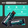 ROAM Natural Protein Bars, Meal Replacement Keto Bars, 12 x 45g Beef Bar & Healthy Snacks, Gluten Free Keto Food, High Protein Snacks (Salt, Pepper & Porcini Mushroom) view 4