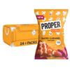 PROPER Salted Caramel Popcorn, 24 x 28g - Vegan Gluten Free Snacks view 1