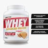 Per4m Whey Protein Powder | High Protein Shake for Muscle Growth & Recovery | Low Sugar Gym Supplement | Sports Nutrition Drink + Amino Acids (2010g, Caramel Biscuit) view 2