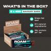 ROAM Natural Protein Bars, Meal Replacement Keto Bars, 6 x 45g Beef Bar & Healthy Snacks, Gluten Free Keto Food, Low Carb Snacks (Salt, Pepper & Porcini Mushroom) view 2