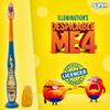 Minions Little Teeth Toothbrush for Kids with Protection Cap, Soft Rounded Bristles, Comfortable Handle Grip and Suction Cup for Upright Storage for Children Ages 3+ view 2