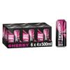 Lucozade Energy | Lucozade Alert Cherry 6x4x500ml- can ; High Caffeine Energy Drink ; Naturally-sourced caffeine ;Great Taste; Contains vitamin B3 to help reduce tiredness ;Fully recyclable view 1