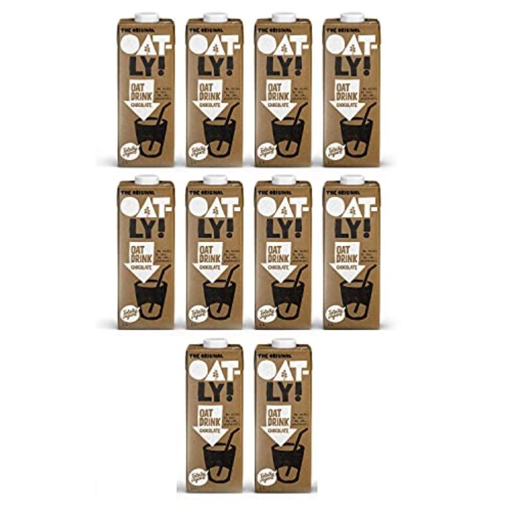 10 x 1 litre Original Chocolate Oat Milk Bundle Chocolate Drink Nutritional Drink Dairy Free