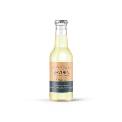 Vibrant Orange & Fiery Ginger Premium Mixer 12 x 200ml