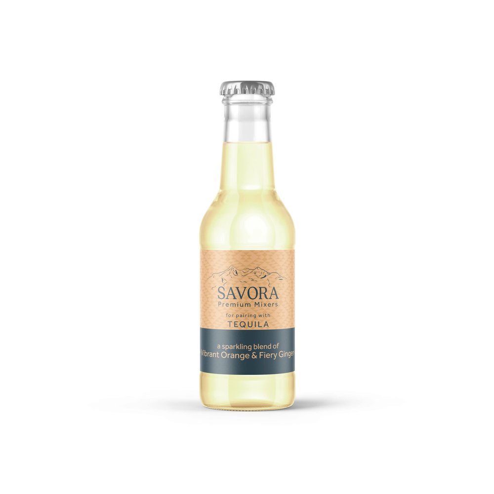 Vibrant Orange & Fiery Ginger Premium Mixer 12 x 200ml