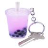 Boba Tea Charm Keychain view 3