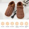 ZAKSEM Warming Slippers Usb Foot Warmer Electric Heated Shoes Electric Heated Slippers Washable Warming Shoes for Indoor Winter view 4