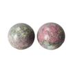 WGPHD meditation home Natural crystal ball red and green baby stone quartz ball (Size : 8-9cm) view 3