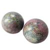 WGPHD meditation home Natural crystal ball red and green baby stone quartz ball (Size : 8-9cm) view 4