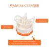 Zsanhua 5 Pieces Contact Lens Barrel Cases, Plastic Portable Contact Lens Cleaner Washer Manual Rotation Contact Lens Cleaning Case for Daily Eyes Care (5 Colors) view 3