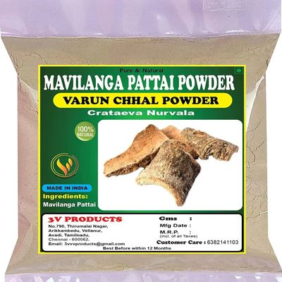CROW Mavilanga Pattai Powder 100g | Varun Chhal | Barna | Crataeva Nurvala Bark Powder