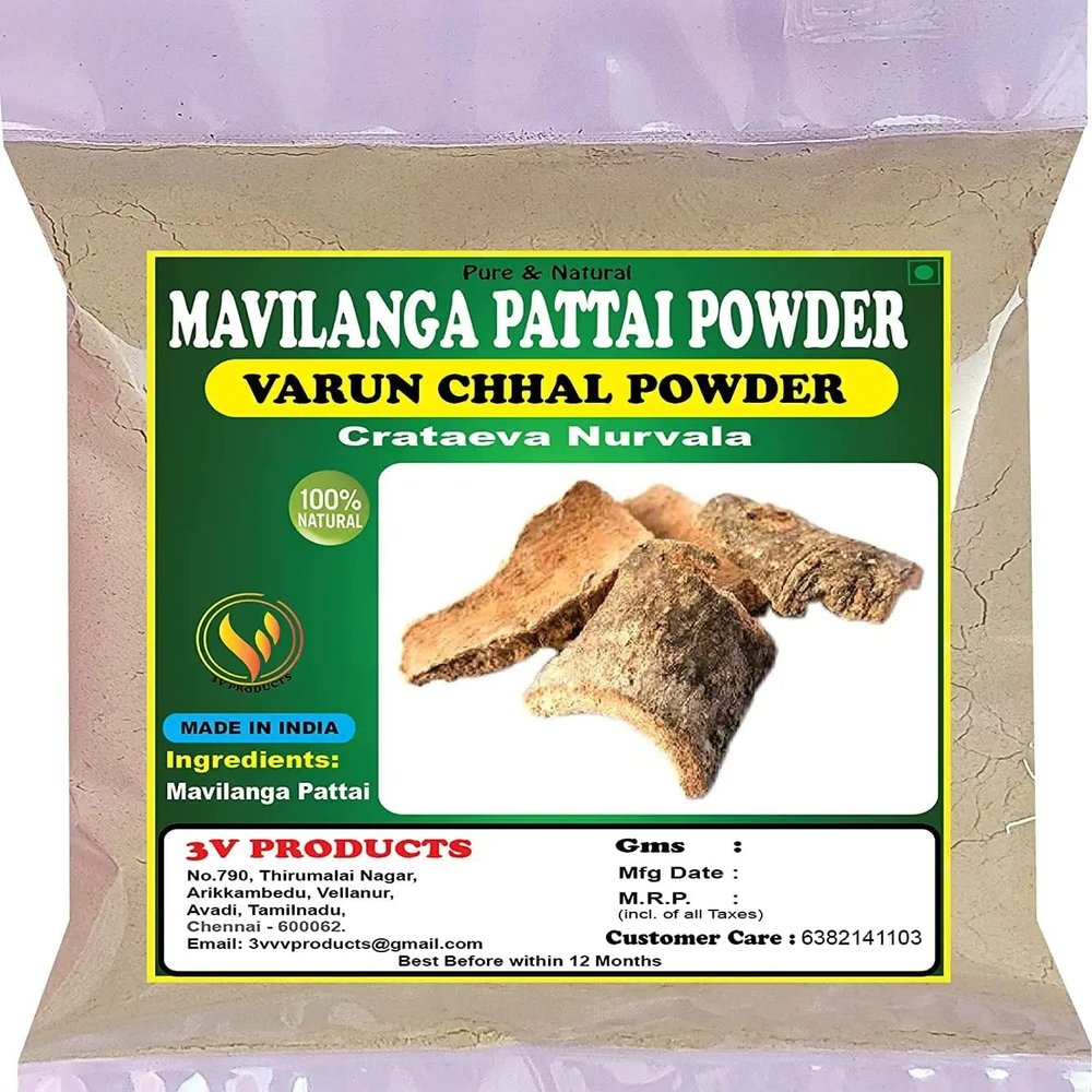 CROW Mavilanga Pattai Powder 100g | Varun Chhal | Barna | Crataeva Nurvala Bark Powder