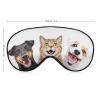 Funny Dogs Cat Together Sleep Eye Mask for Men Women Teens Kids, Night Sleep Eye Shade Cover & Blindfold, Block Out Light, Soft Comfort for Travel Yoga Nap view 2