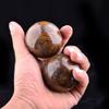 50mm Natural Polished Nuwa Stone Crystal Ball Specimen Healing Wellness Exercise Stress Handball 1 Pair,1Pairs view 3