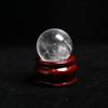 30/40/45/50mm AAA Natural Rock Clear Quartz Ball Crystal Ball Gem Reiki Therapy with Stand,30mm view 1