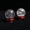 30/40/45/50mm AAA Natural Rock Clear Quartz Ball Crystal Ball Gem Reiki Therapy with Stand,30mm view 4