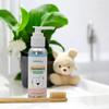 BALM! Baby Kids Natural Fluoride Free Toothpaste - Children's Toothpaste in Pump Bottle, SLS-Free Toothpaste with Xylitol, Vegan Gluten-Free, BPA-Free, Zero Waste Children's Toothpaste (Mint) view 3