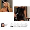Lingerie Sexy Sleepwear Sexy Patent Leather Police Suit Sexy Uniform Police Officer Playing Nightclub Performance Dress Black One Size view 2