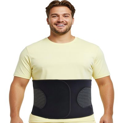 Plus Size Hernia Belt for Men & Women | Post Surgery Abdominal Binder Postpartum Belly Band Belly Wrap | Hysterectomy, Umbilical Inguinal Hernia | Belly Binder & Tummy Tuck (XXXL)