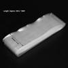 Miskall 50m x 50mm Food Grade Plastic Inedible Sausage Ham Hot Dog Casing Shell for Sausage Making White view 4