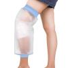 Waterproof Knee Cover for Shower Adult After Surgery, Upgraded Knee Surgery Shower Cover Watertight Knee Cast Protector for Knee Replacement Surgery Wound Burns Broken, Soft Stretchy Reusable view 1