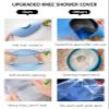 Waterproof Knee Cover for Shower Adult After Surgery, Upgraded Knee Surgery Shower Cover Watertight Knee Cast Protector for Knee Replacement Surgery Wound Burns Broken, Soft Stretchy Reusable view 4