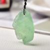 100% Natural Aquamarine Original Stone Pendant Natural Quartz Stone Raw Crystal Quartz Fashion for Men Women Jewelry DIY Gift,Random Delivery5,1pcs view 1