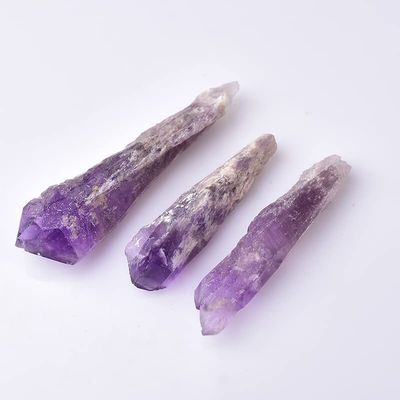 1PC Natural Amethyst Quartz Cluster Crystal Rod Point Rock Mineral Specimen Gem Crystal Stone Home Decor Collection Gift,Quartz Cluster,1pc