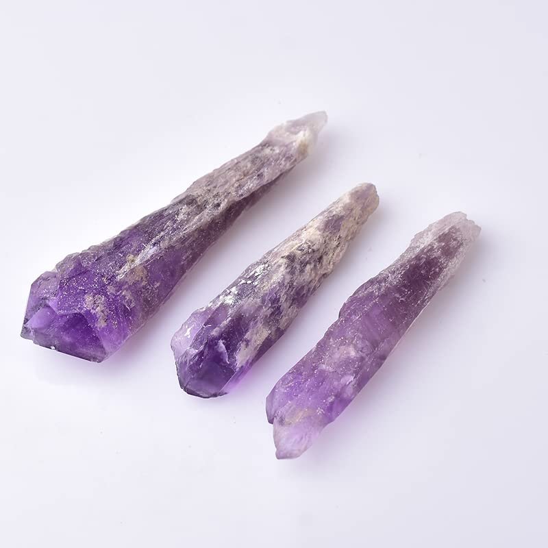 1PC Natural Amethyst Quartz Cluster Crystal Rod Point Rock Mineral Specimen Gem Crystal Stone Home Decor Collection Gift,Quartz Cluster,1pc