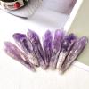 1PC Natural Amethyst Quartz Cluster Crystal Rod Point Rock Mineral Specimen Gem Crystal Stone Home Decor Collection Gift,Quartz Cluster,1pc view 2