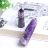 1PC Natural Amethyst Point Quartz Rock Mineral Specimen Hexagonal Prism Ornament Magic Wand Gemstone Crystal Tower,Amethyst,50-60mm view 3