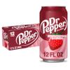 Dr Pepper Strawberries and Cream Soda, 12 fl oz cans, 12 Pack view 1