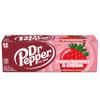 Dr Pepper Strawberries and Cream Soda, 12 fl oz cans, 12 Pack view 4