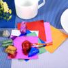 100pcs Chocolate Candy Wrappers Aluminium Foil Paper Wrapping Papers Square Sweets Lolly Paper Food Candy Tin Foil Wrappers for Candy Packaging Decoration (Green) view 2