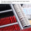 266 pcs Trial Lens plastic Optical Trial Lens Set Optometry Lens Optometry Box Trial Lens Equipment Ophthalmic Trial Case Lenses with Aluminum Storage Case(Color:sliver,Size:266pcs) view 4